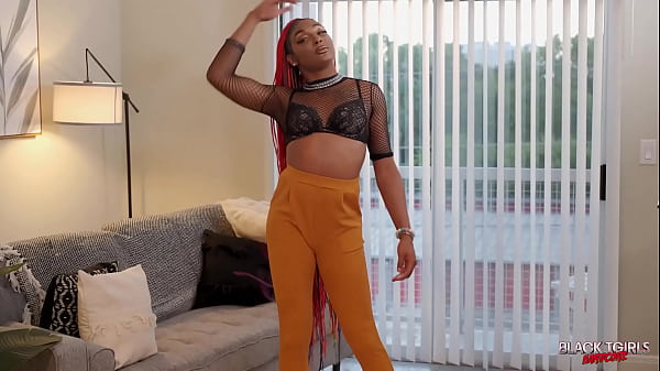 BLACK TGIRLS HARDCORE: Jordan Gets Fucked!