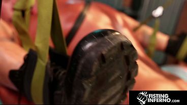 Download Video - FISTING INFERNO - Stud Rockys Meat & Vibrating Plug Own Sebastians Ass