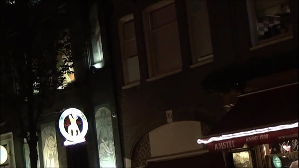 Redlight District Oudezijds Achterburgwal Amsterdam Netherlands