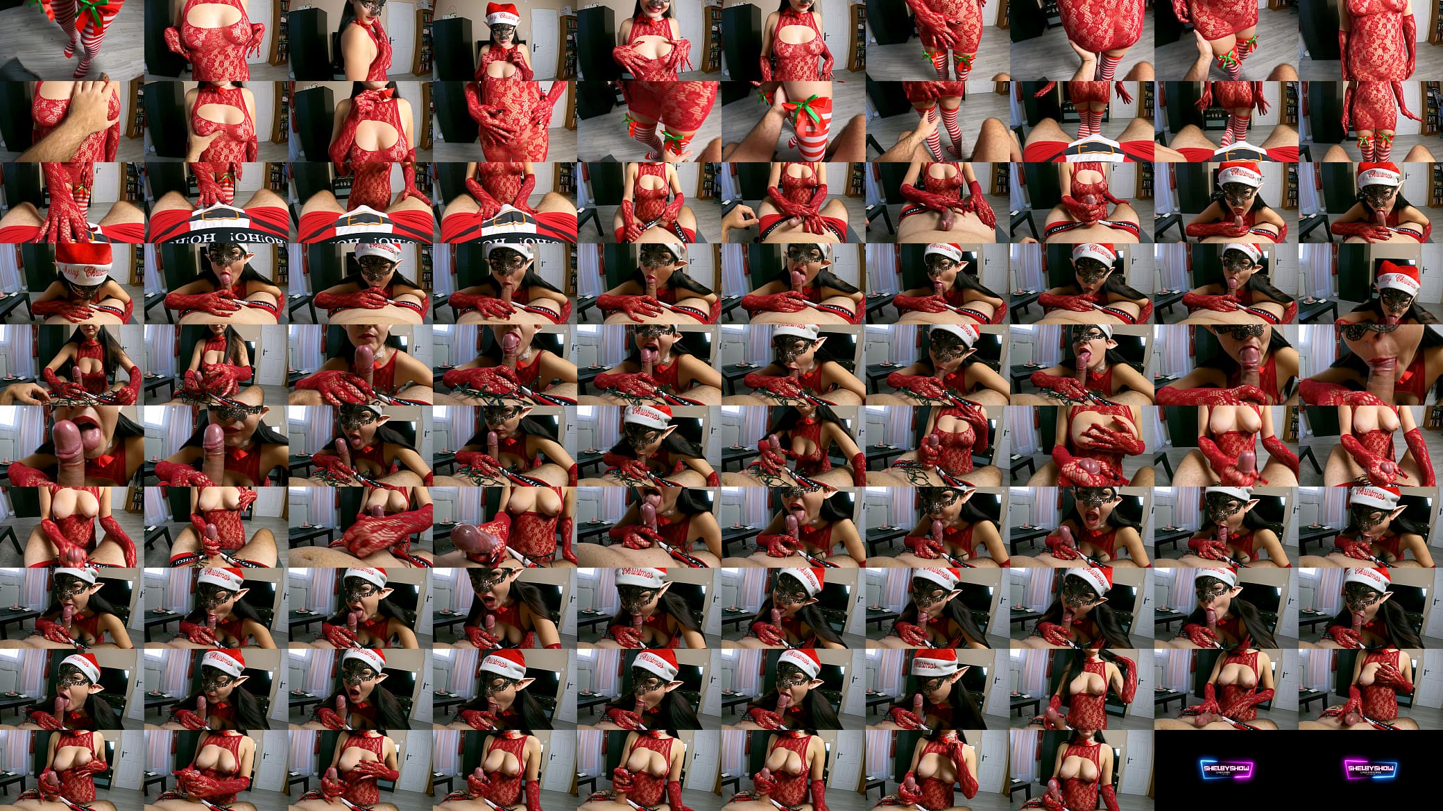 A Blowjob gift from Santa&#039;s Big Boobs helper. 预览图