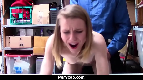 Download Video - Skinny Teen Fucked After Being Caught Shoplifting - Pervcop