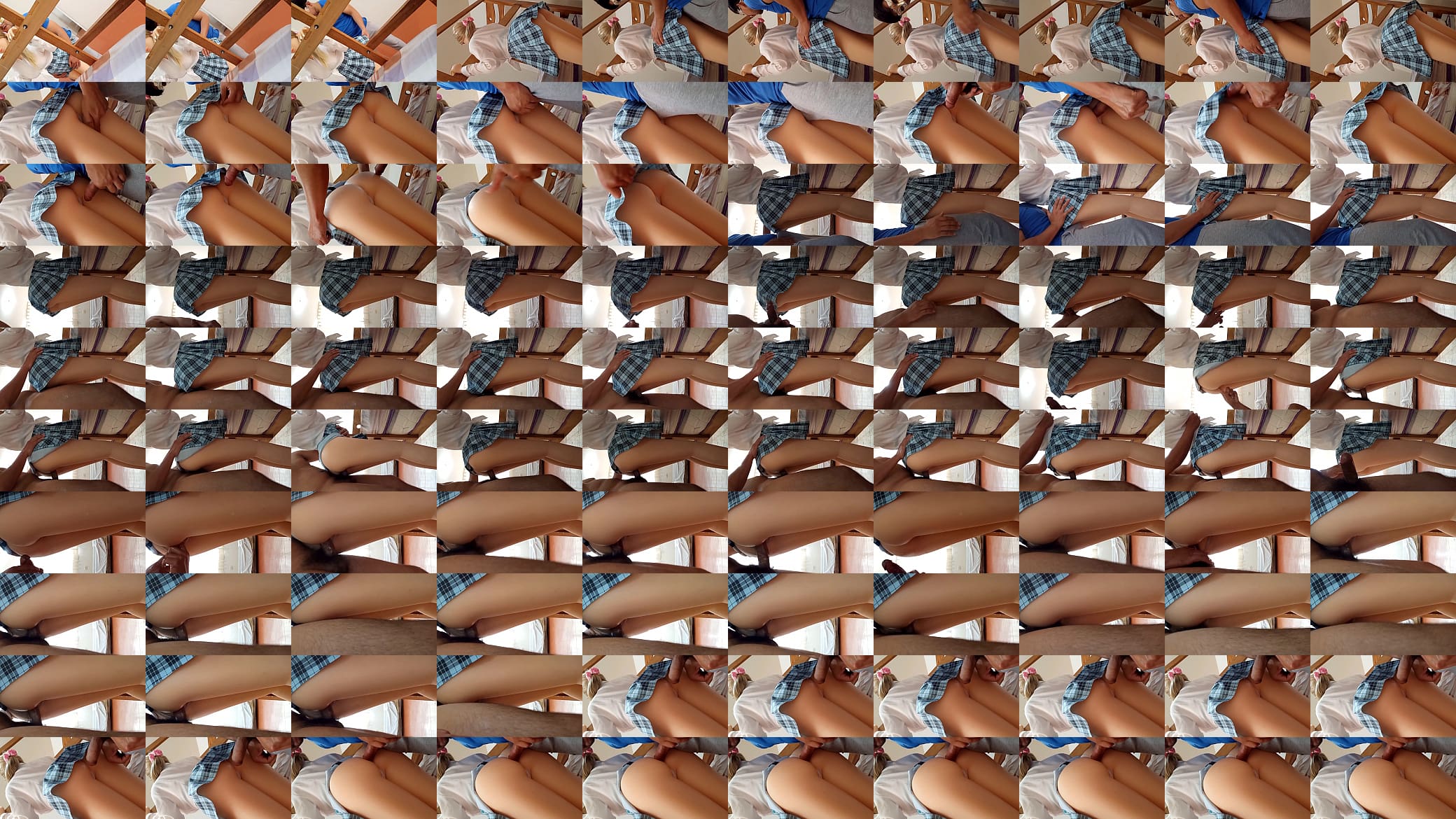 Face to face classes started and my stepdaughter let her ass be rubbed and then I fucked her in full anal sex with her uniform on 预览图