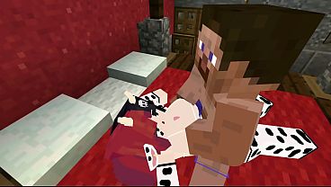 Minecraft Jenny Mod Fapcraft - エリー、牛ビキニと美味しいおっぱいを持つゴス系ドミナ
