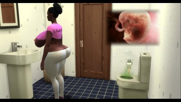 Landlord blackmails and impregnates big ass wife