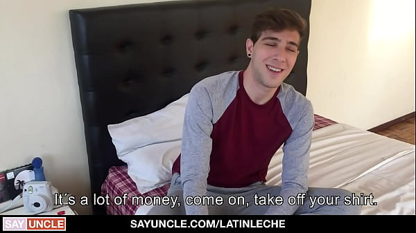 Download Video - Shy Boy Arthur Joseph Earns Some Extra Money With Roommate's Dick In Mouth