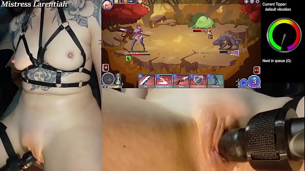 Edging my clit while playing some #tamervale on stream More gaming streams cumming soon!