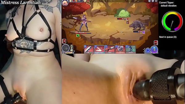 Edging my clit while playing some #tamervale on stream More gaming streams cumming soon!