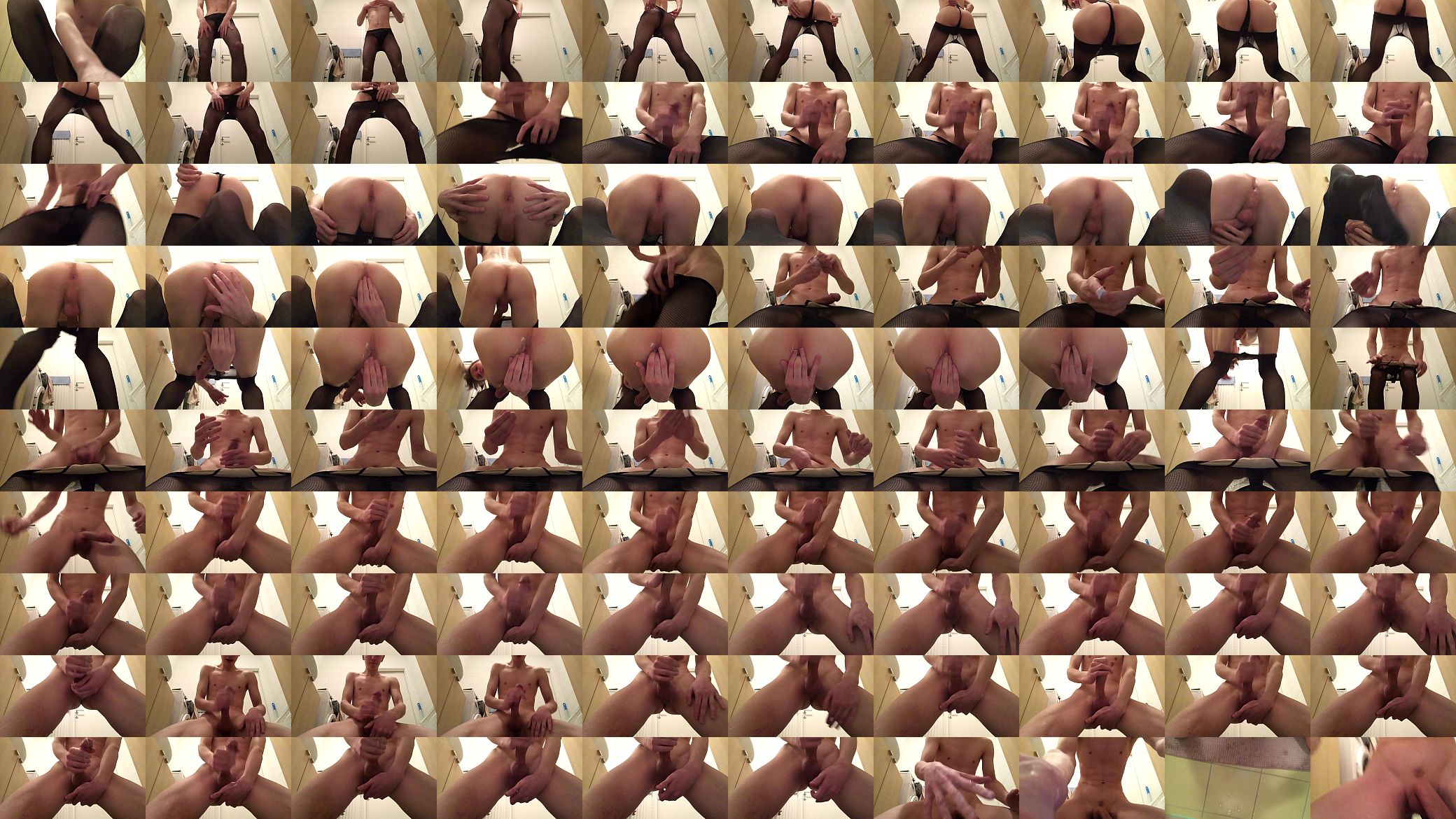 Slim teen CD fingering and cum 预览图
