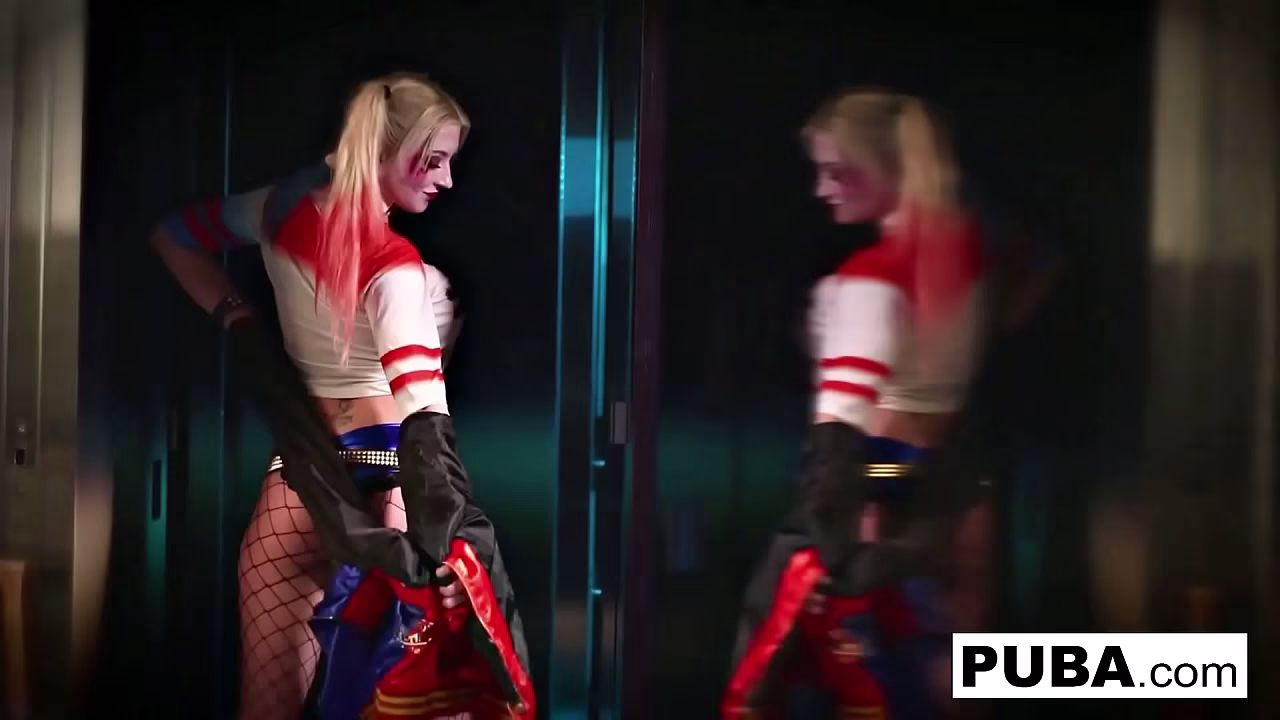 Leya take a giant cock and load in her ass