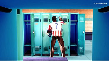 Locker Room Revenge – Big Cock and Burning Ass