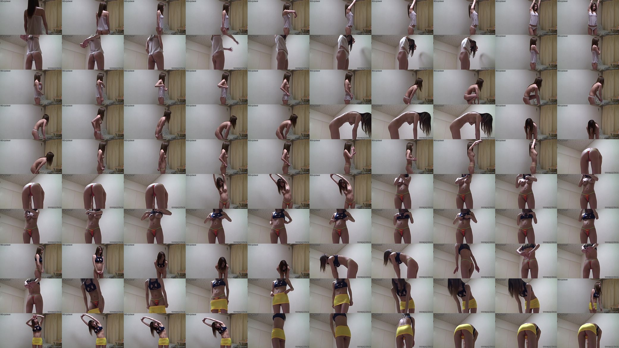 Japanese Rin Changes G-strings Bikini 预览图