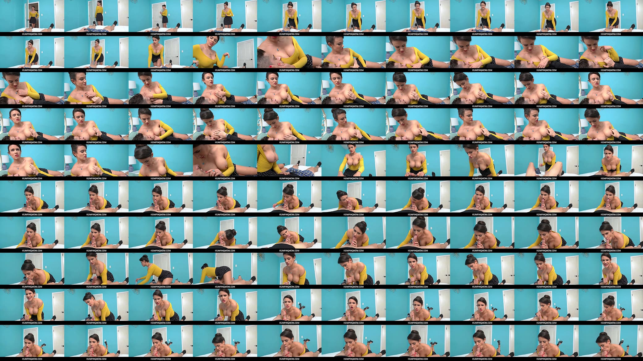 HumpingMom  -  Big Tits MILF Stepmom Lets Stepson Fuck Her As A Reward For Being Good POV - Penny Barber 预览图