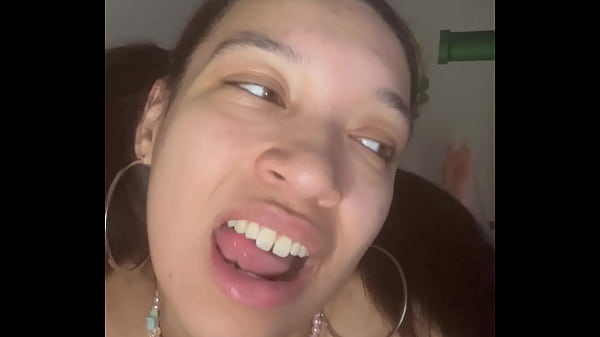 18 Year Old Mixed Girl Talking Dirty - She’s Still A Virgin