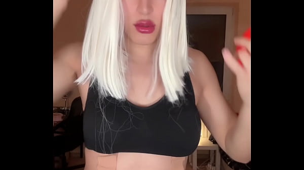 Download Video - Full Feminization and Tucking Teen Sissy Crossdresser