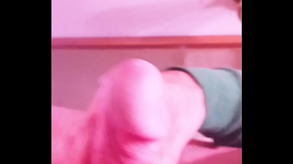 Premature cum barely playing with cock