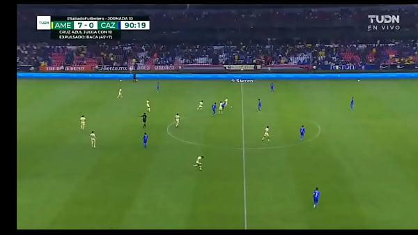 América vs Cruz Azul (7-0) 2022
