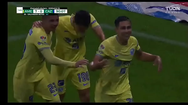 America vs Cruz Azul (7-0) 2022