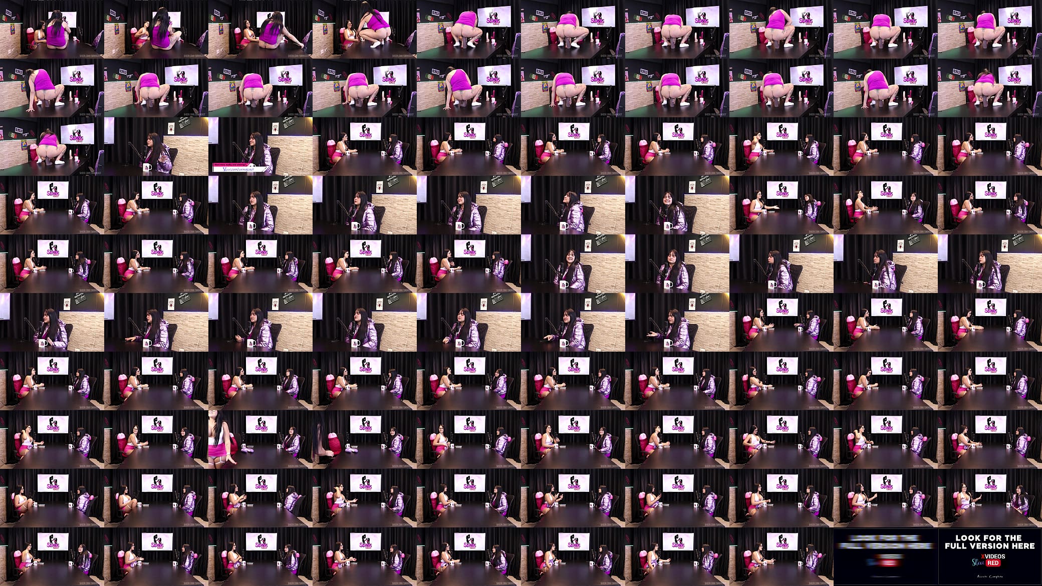 COMPILADOS DA PAMELA SAGAZ NO PAPO COM TIFANY (SWING CAST) - PARTE 3 (WATCH ON: SHEER/RED) 预览图