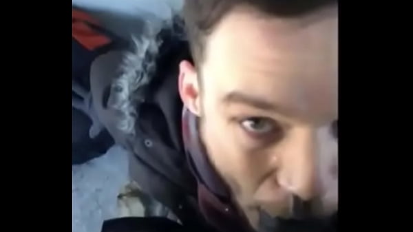 Download Video - White guy sucking a big fat black cock outside