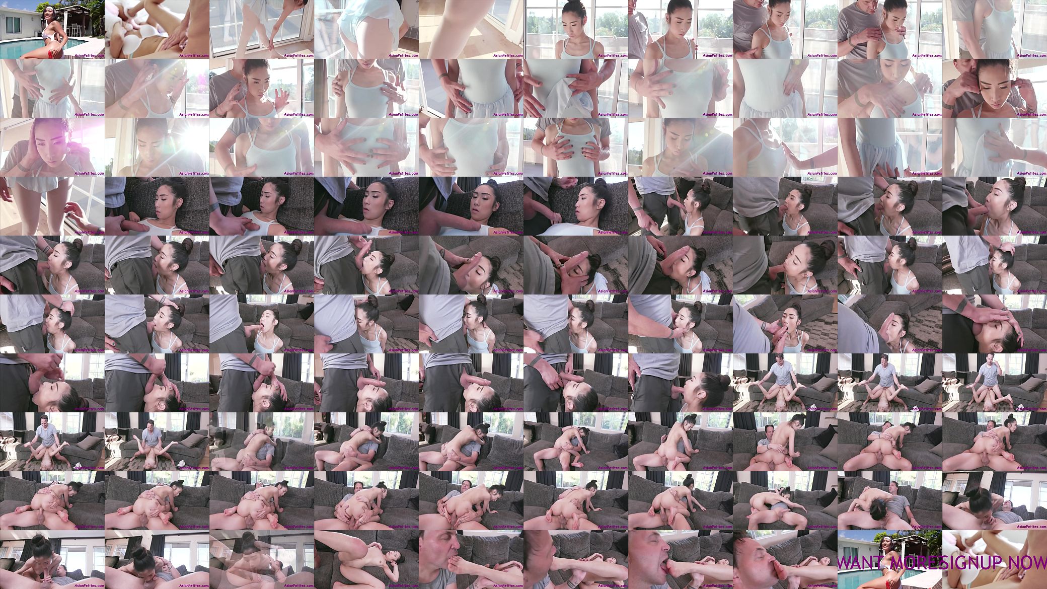Asian Ballerina Slut Fucked By Old Man- Eva Yi 预览图