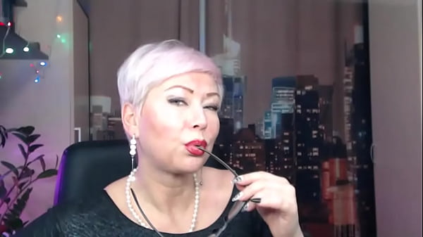 Download Video - The famous mature Russian webcam slut AimeeParadise demonstrates excellent dirty talk and hard dildo slotting in her wet insatiable cunt&period;&period;&period;