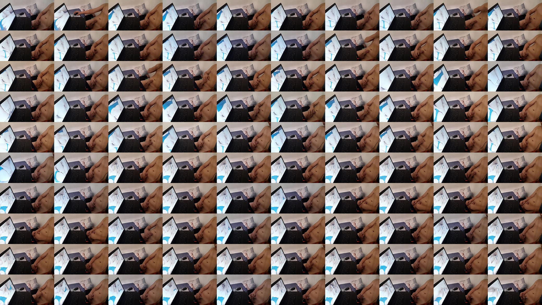 Masturbating While Watching Hot Porn Video 预览图