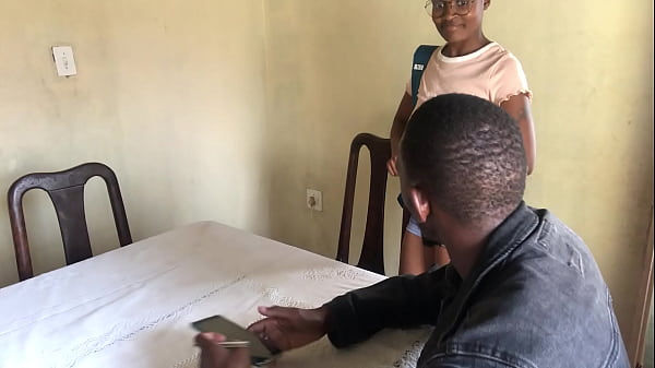 Ebony Student Takes Advantage Of Her Teacher Du...