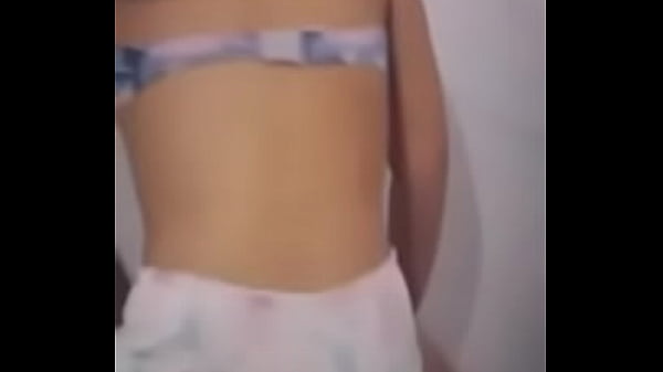 Young hot girl dancing funk with little shorts