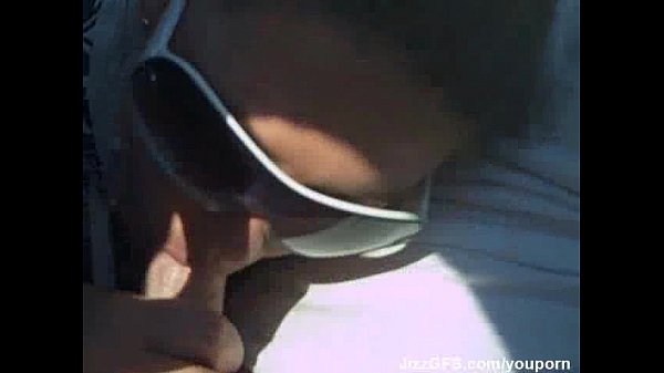she swallows in car part