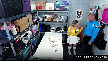 Her Perk Little Tits Had Caught His Eyes and He Just Wanted a Little Release from His Stressful Job - Shopliftersex