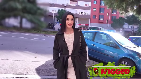 Download Video - Nelia comes without panties 'cause she know what's coming&colon; a BIG BLACK COCK inside&excl;