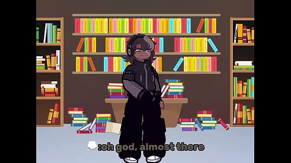 New oc masturbating in the library~
