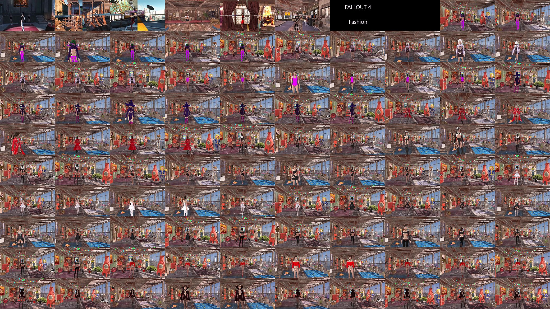 Fallout 4 Sexy and Funny Fashion 预览图