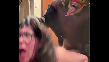 Vicki Verona's Pussy Gets Put Through A BLENDER BY THE GIBBANATOR!