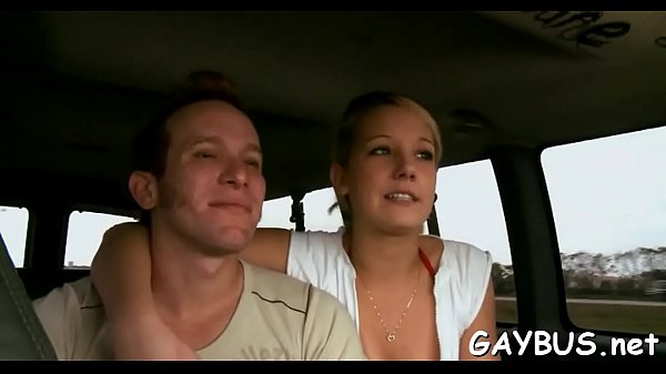 Blindfolded for a homosexual engulfing