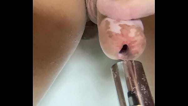 Underwaterpalay with cock, peehole and butt