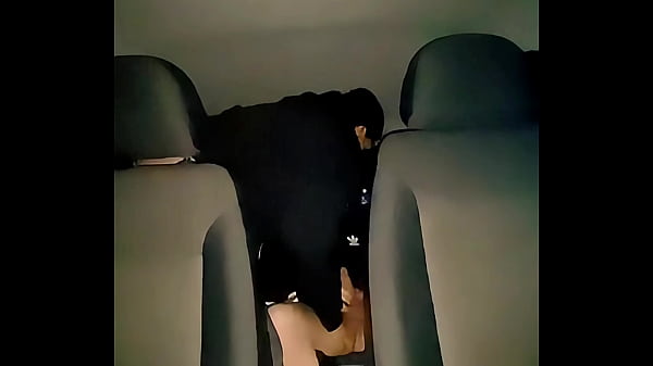 I can't stand it and I fuck my girlfriend's best friend in the backseat of the car after leaving the GYM - I SHIELD HER REAL AMATAUR RIDING IN THE CAR