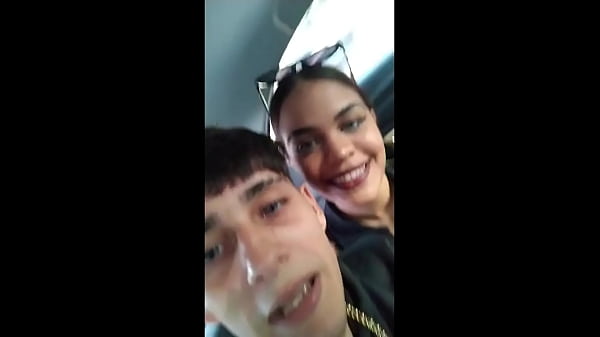 EXCLUSIVE video - blog with my stepsister in a taxi while we are on the way to a motel to fuck without our stepfathers noticing