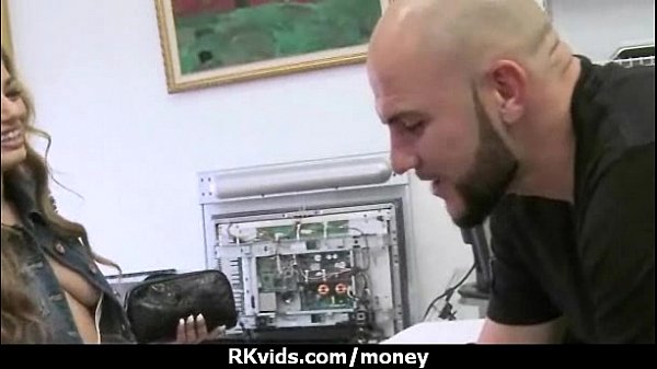 Sexy natural chick trades cash for some rough sex 10