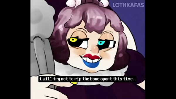 Sandra Bones from Bimbotale Strokes a Bone - Undertale Parady