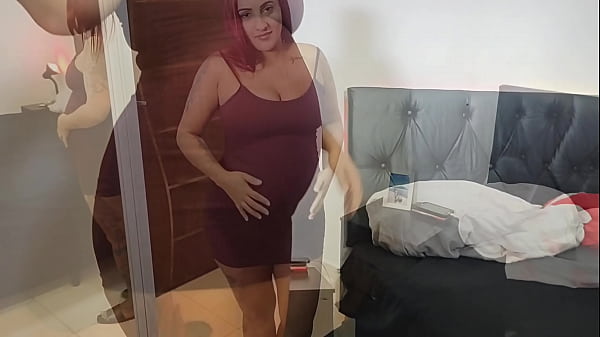 Download Video - Fetiche de todo Homem &excl; uma gr&aacute;vida gostosa do peit&atilde;o e do bund&atilde;o para satisfazer seus desejos e gozar bem gostoso com muito tes&atilde;o&period;