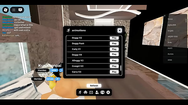 Fucking a blonde girl in roblox condos