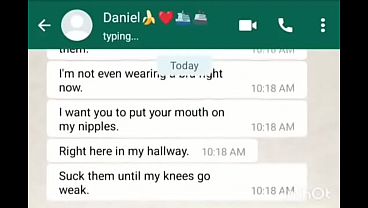 She said "I would suck you until you're begging me to stop"