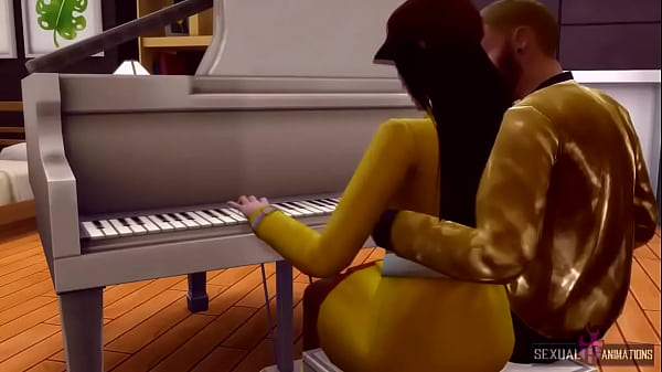 Piano Teacher Has Sex with Student in Class - Sexual Hot Animations