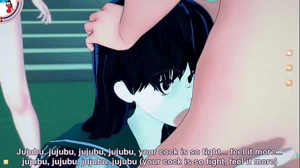 Kagome deepthroat 1 (Koikatsu)