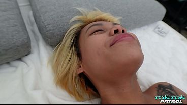 TukTukPatrol Soft Moaning Busty Asian POV Fuck