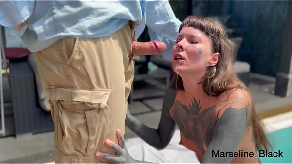 The master showered me with golden rain, fucked my ass, and cum on my face