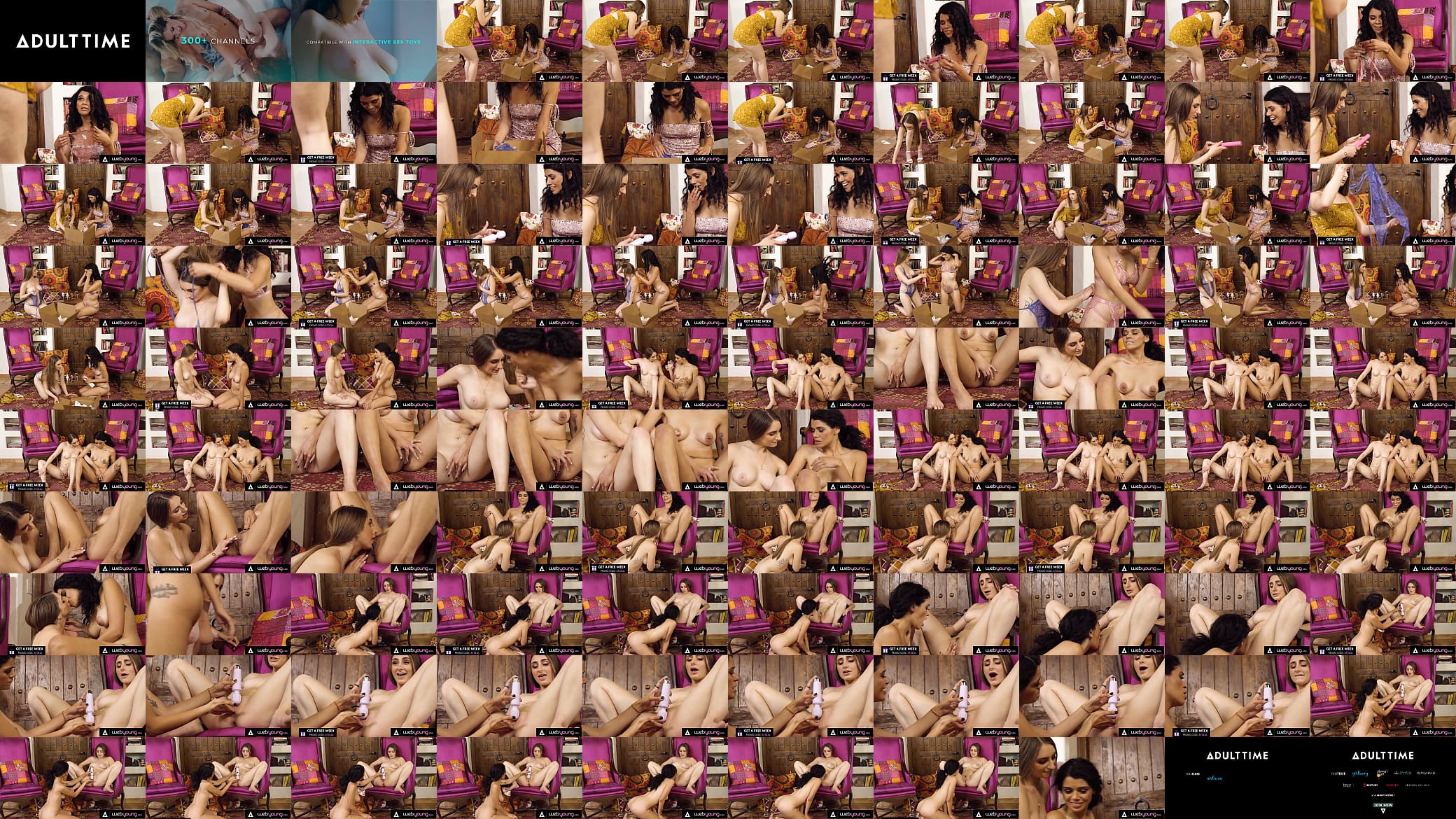 Naturally Stacked Teens Masturbate and Try Their New Clit Vibrator After Doing an Unboxing Video 预览图