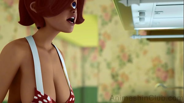 Elle se fait prendre a la cuisine