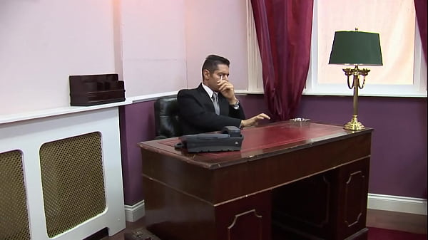 Secretary Takes Dictation From Her Boss Right Up Her Ass